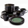 Studio Villa Mosa 16-Piece Dinnerware Set, Green